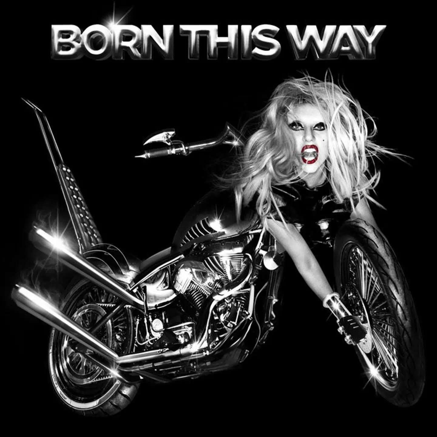 Lady Gaga, 'Born This Way'. Også udstyret med ét af musikhistoriens værste omslag.