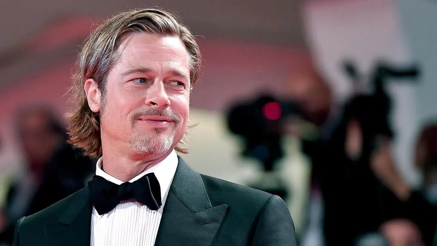 Her ses Brad Pitt til premiere på 'Ad Astra'-filmen ved Venedig film festival.. EPA/ETTORE FERRARI
