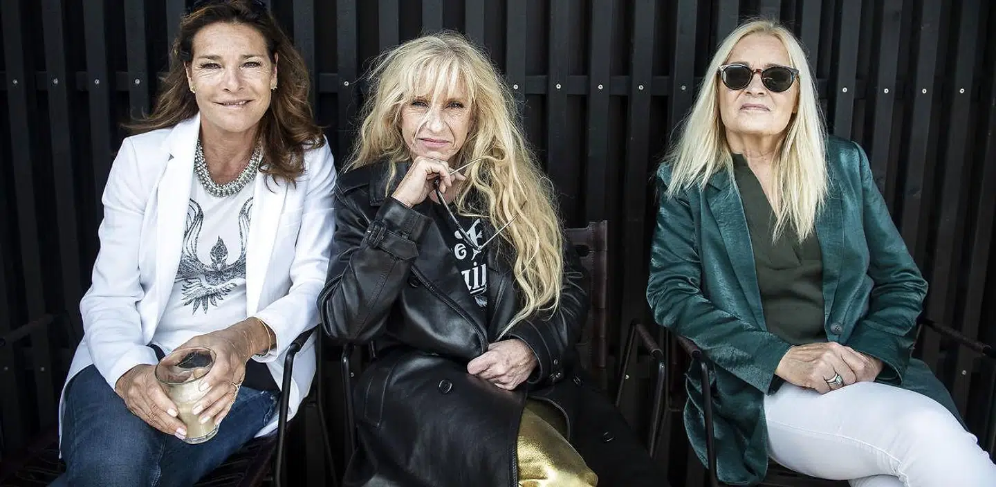 Sanne Salomonsen, Lis Sørensen og Anne Linnet i forbindelse med årets 'Grøn Koncert'-pressemøde.