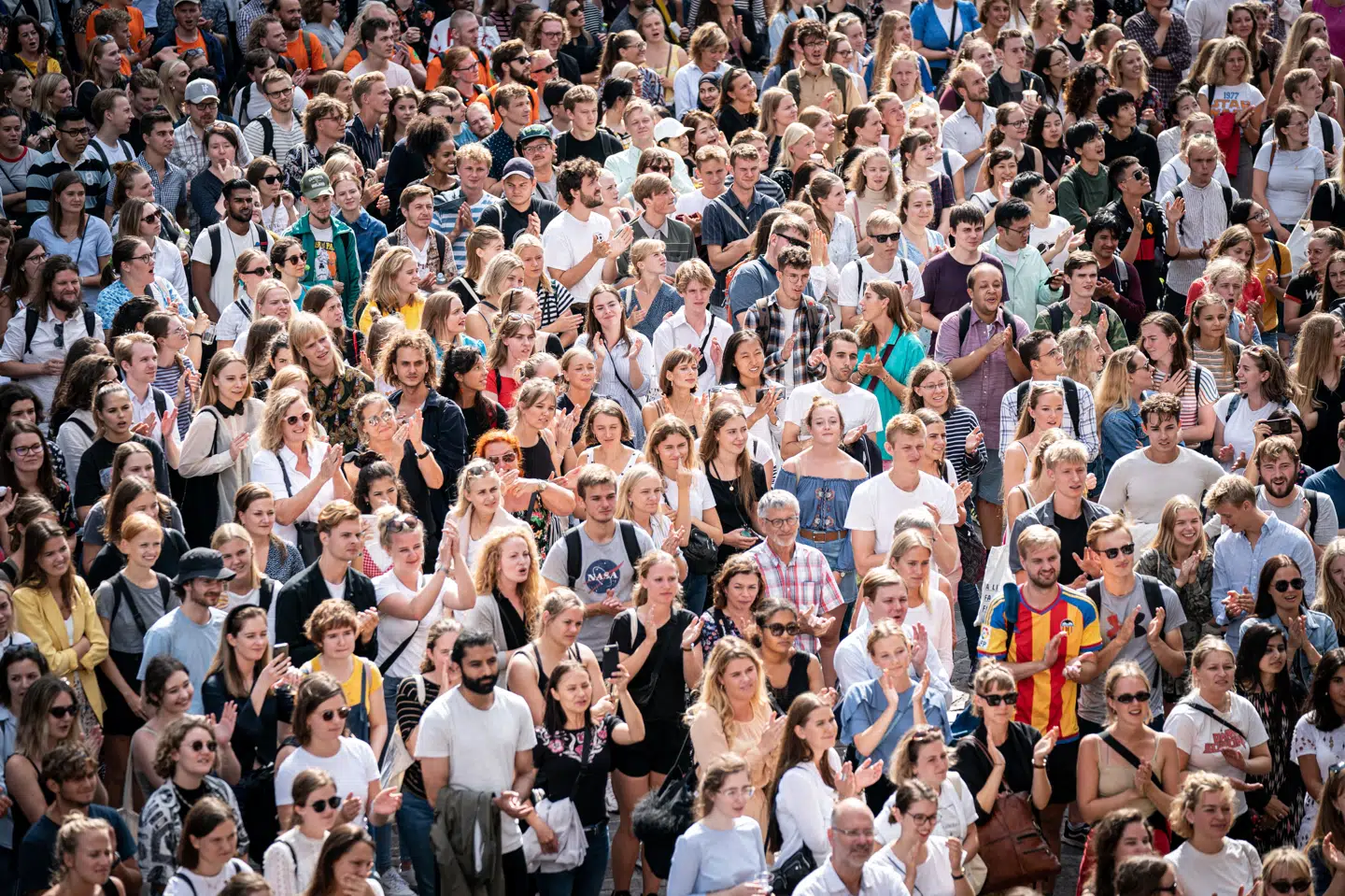 Det er 12 procent af de danske studerende på videregående uddannelser, som læser mindst et semester i udlandet. Det tal er højere blandt finske og svenske studerende. (Arkivfoto) Niels Christian Vilmann/Ritzau Scanpix