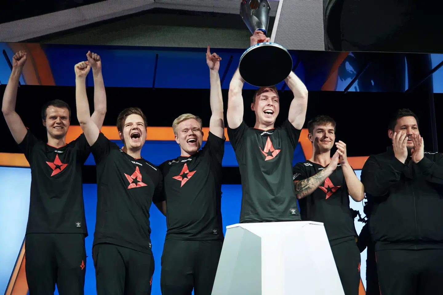 Astralis avancerer til verdensranglistens andenplads. (Arkivfoto) Cooper Neill/Ritzau Scanpix