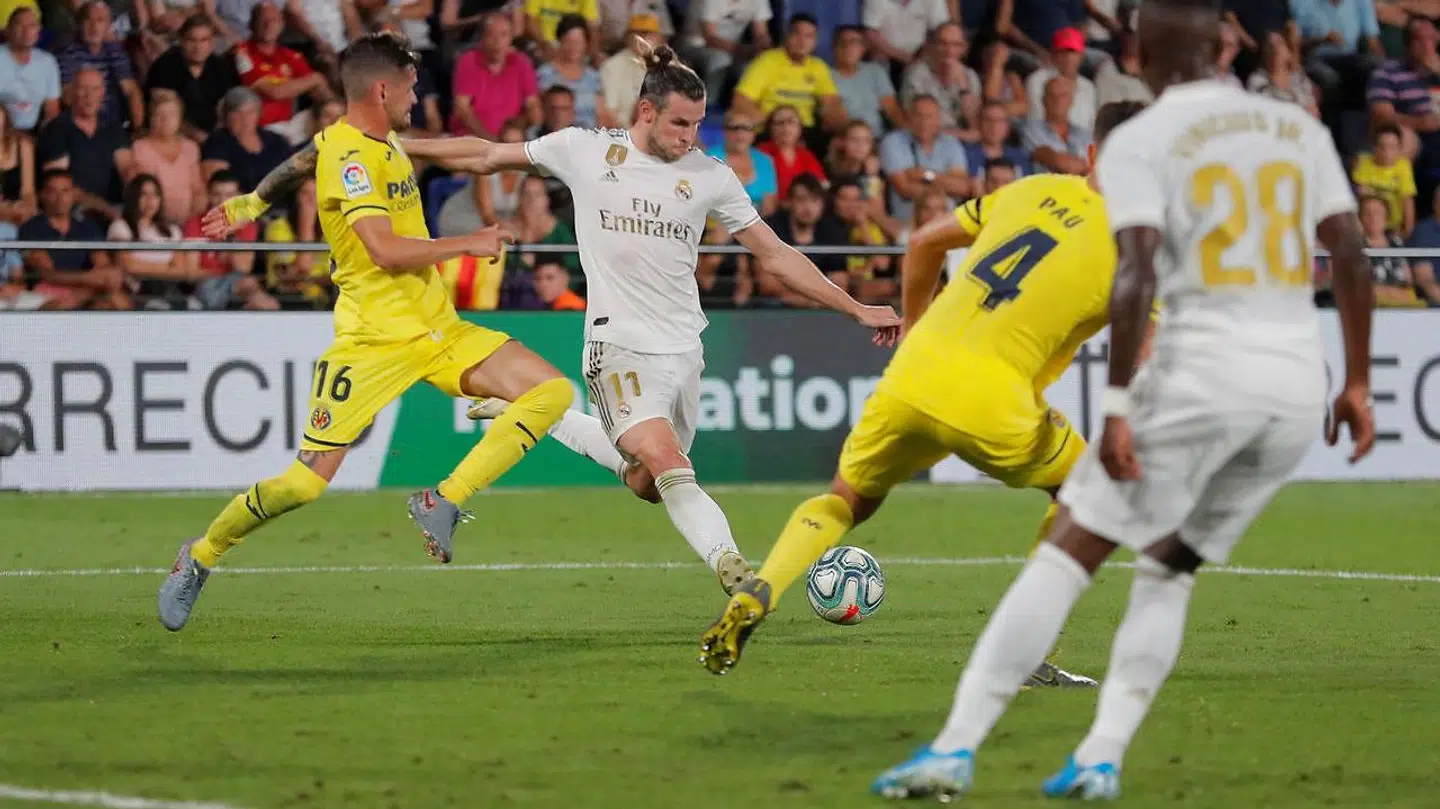 Garet Bale i aktion i den seneste kamp mod Villareal.