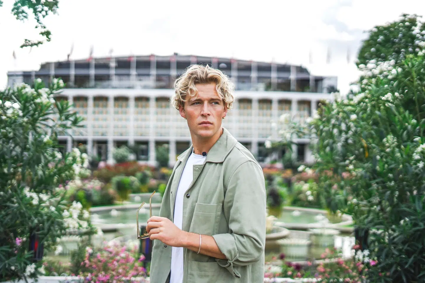 Christopher i Tivoli. Den 27-årige sanger er for tiden aktuel med singlen 'Real Life'.