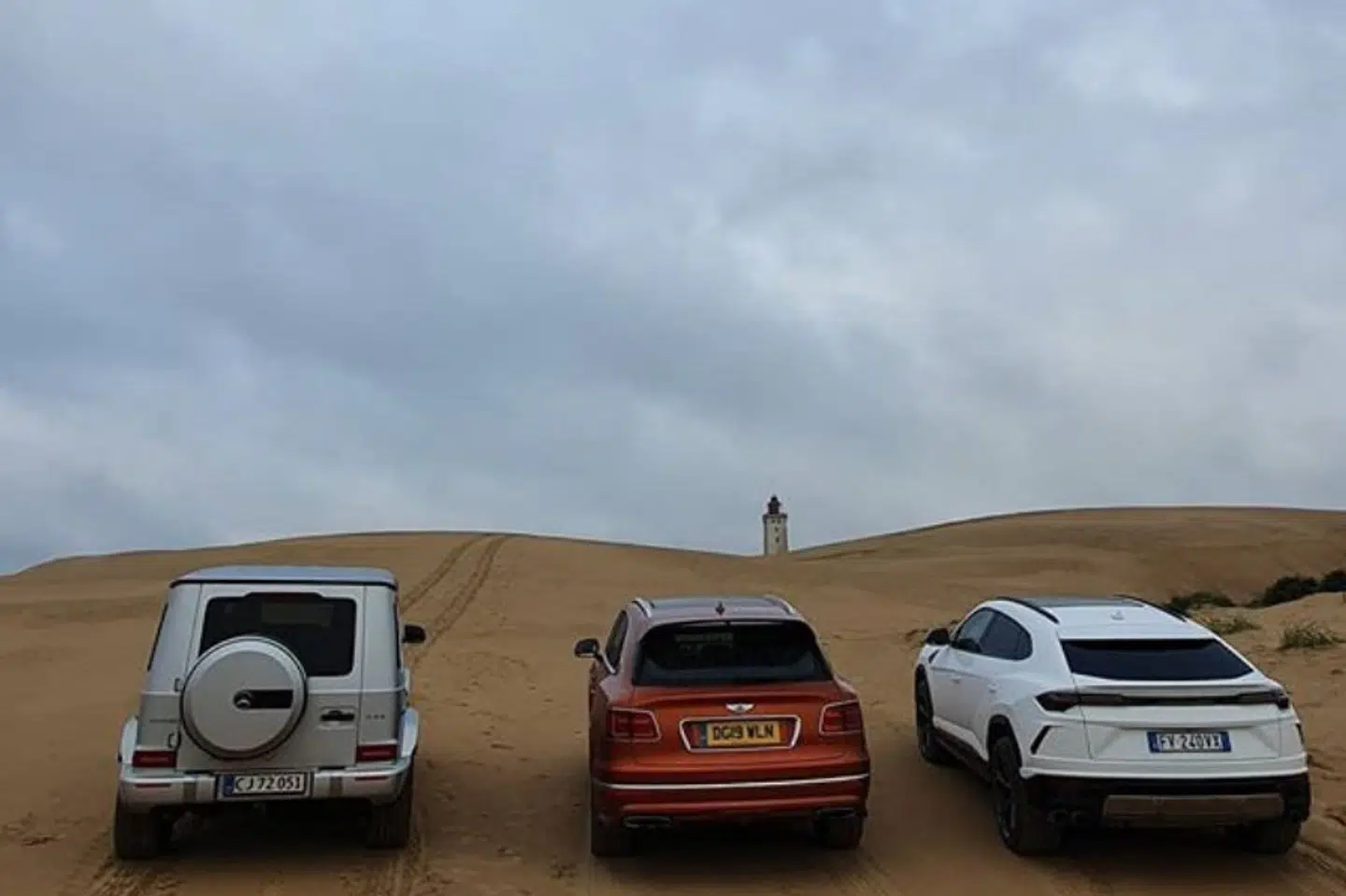 T-vært Felix Smith har på sin instagramkonto lagt dette billede op fra Rubjerg Knude Fyr. Felix Smith/Free