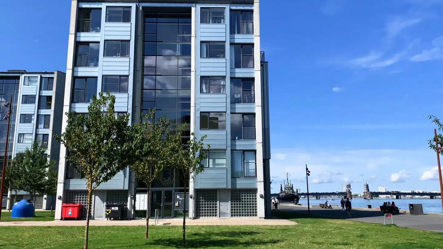 Bikuben Kollegiet på Aalborg Havn.