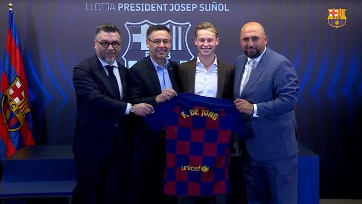 Hasan Cetinkaya har også solgt Frenkie de Jong til Barcelona denne sommer.