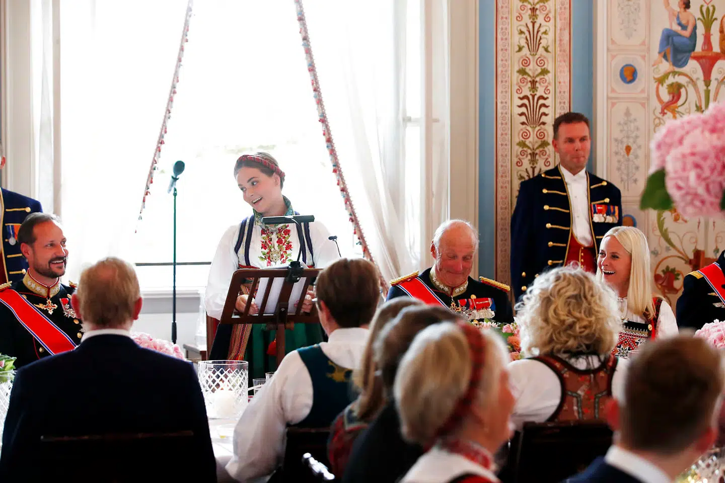 Prinsesse Ingrid Alexandra holdt lørdag en takketale under sin konfirmation.