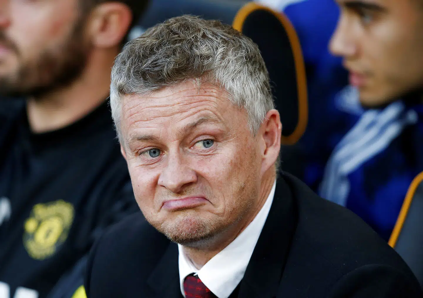 'Var det Zlatan, man skulle hente,' tænker Ole Gunnar Solskjær formentlig ikke på dette billede. Måske gør han nu?
