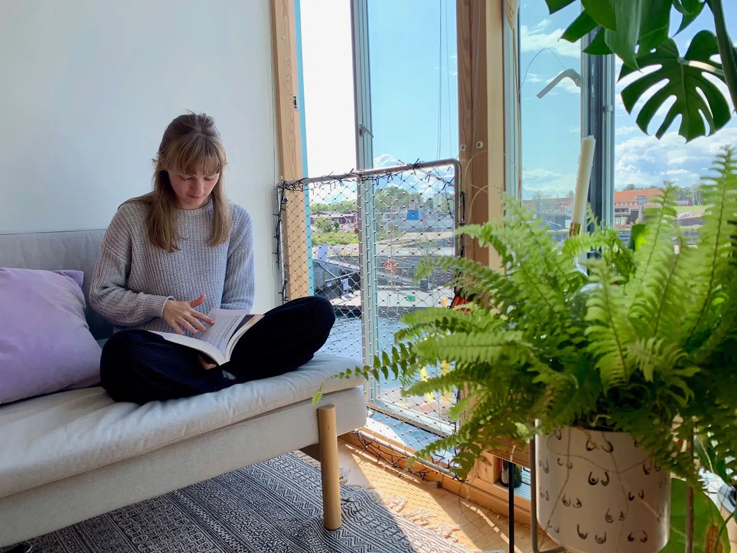 Som medicinstuderende bruger Silke Klingberg mange timer med bøgerne.