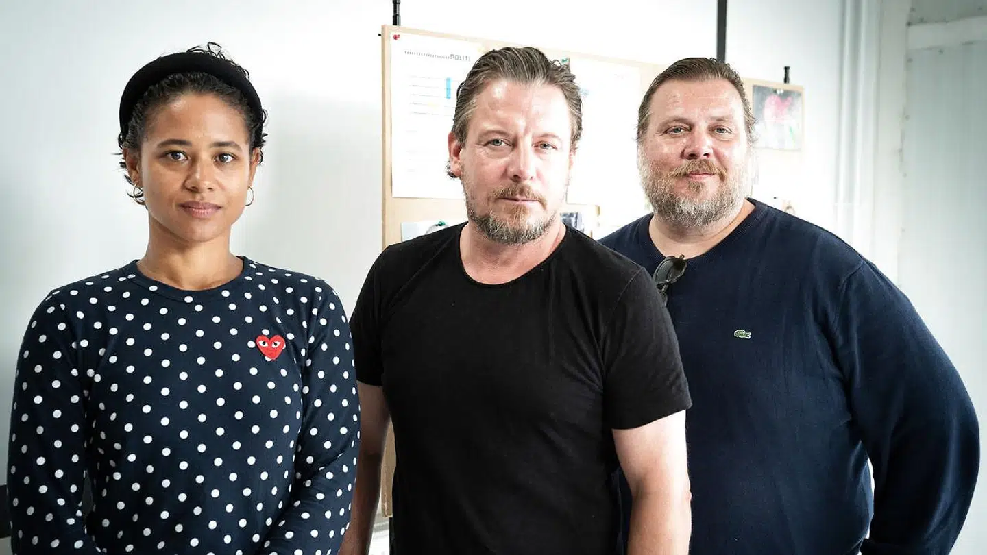 Olivia Joof, Anders W. Berthelsen og Nicolas Bro.