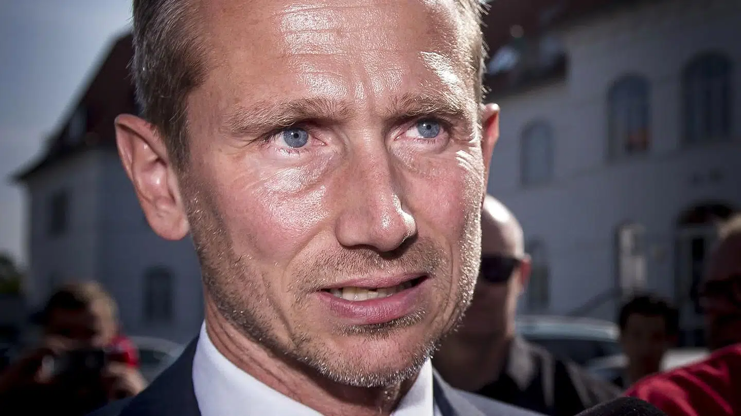 Rørt Kristian Jensen trækker sig som næstformand i Venstre efter Venstres hovedbestyrelses møde på Hotel Comwell i Brejning nær Vejle.
