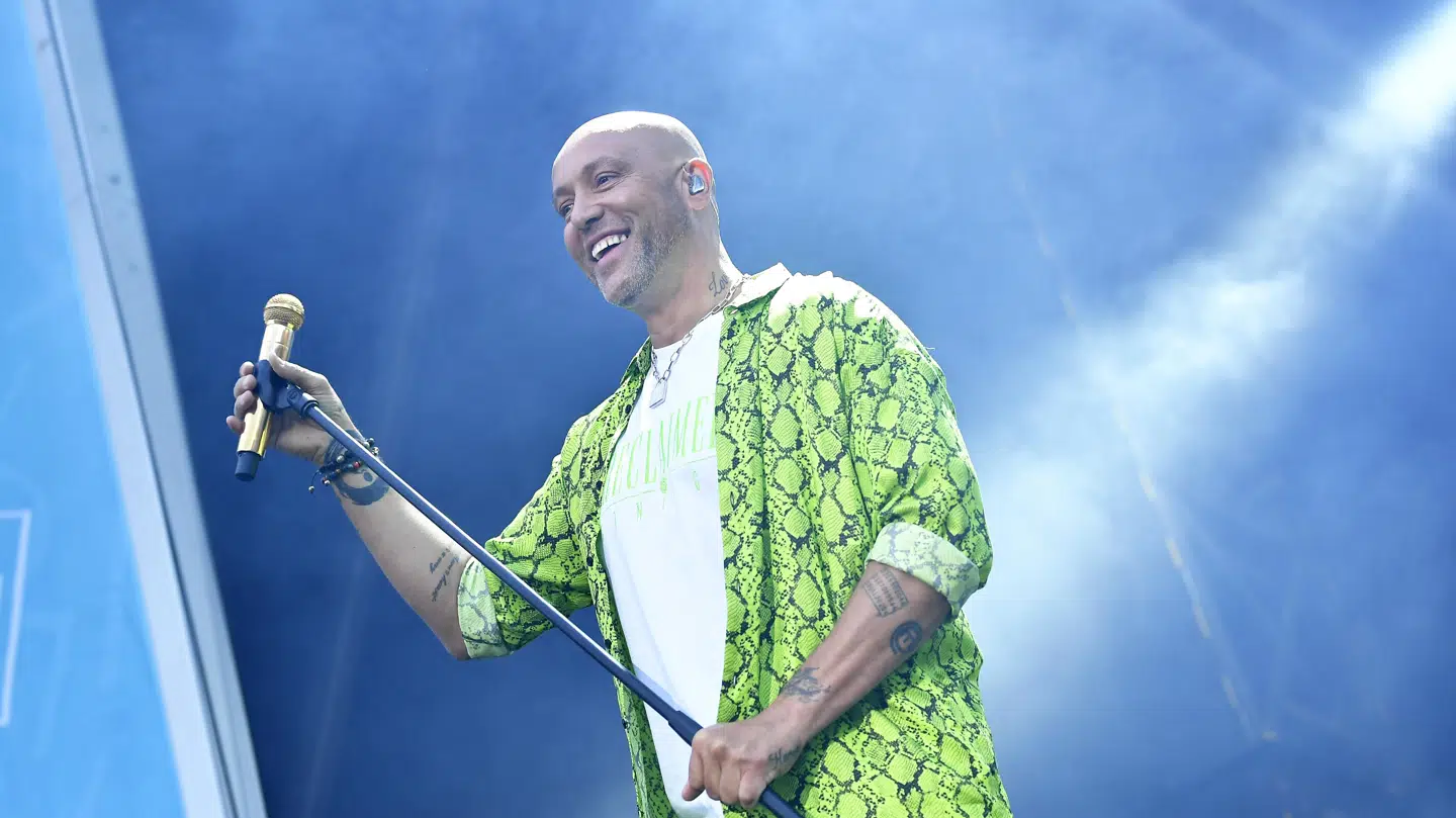 Her ses Rene Dif ved koncert tidligere på året.