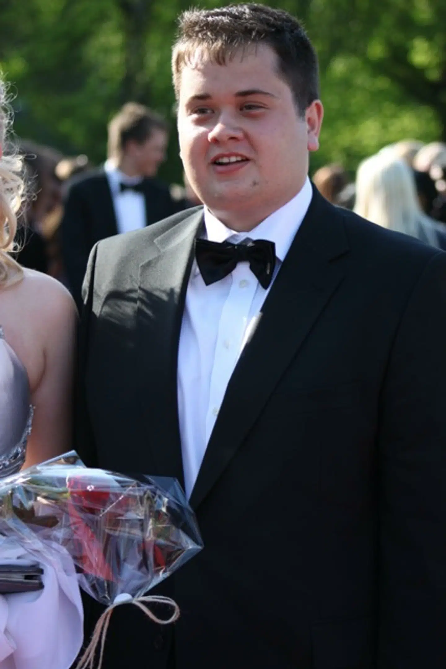 Dennis til galla i gymnasiet.