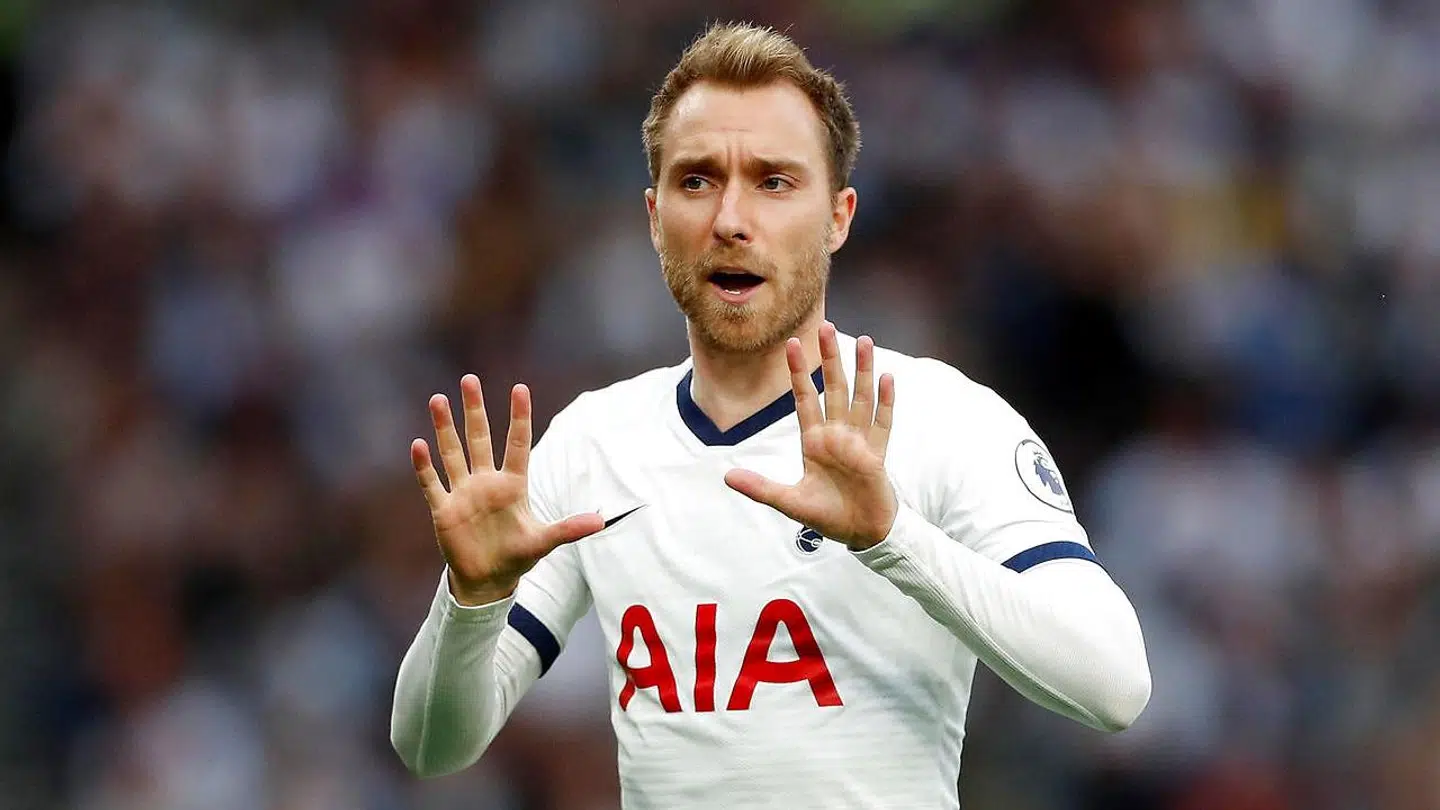 Eriksen er startet på bænken to gange.