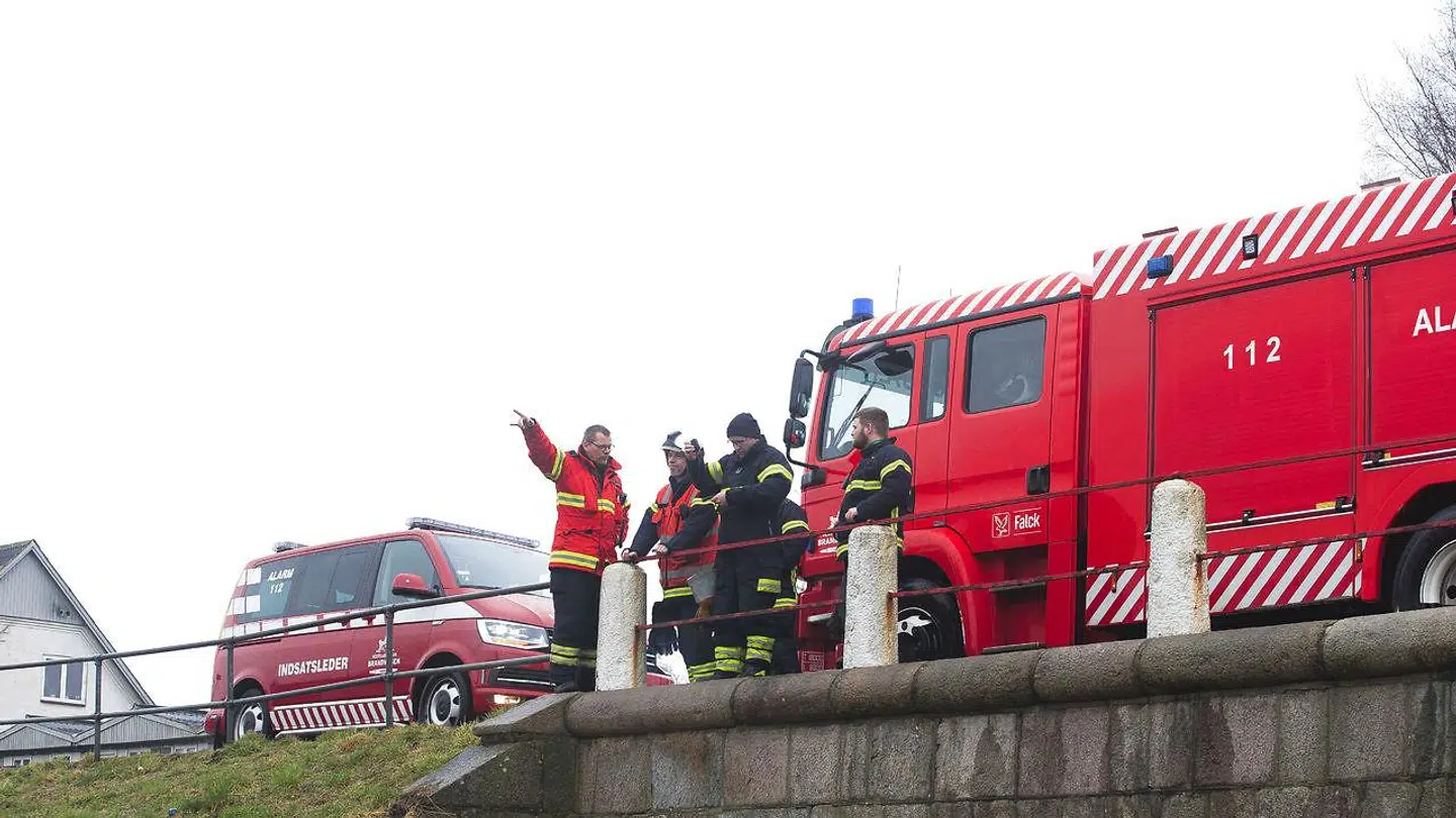 Midt- og Sydsjællands Brand & Redning rykkede ud til Ringstedet.