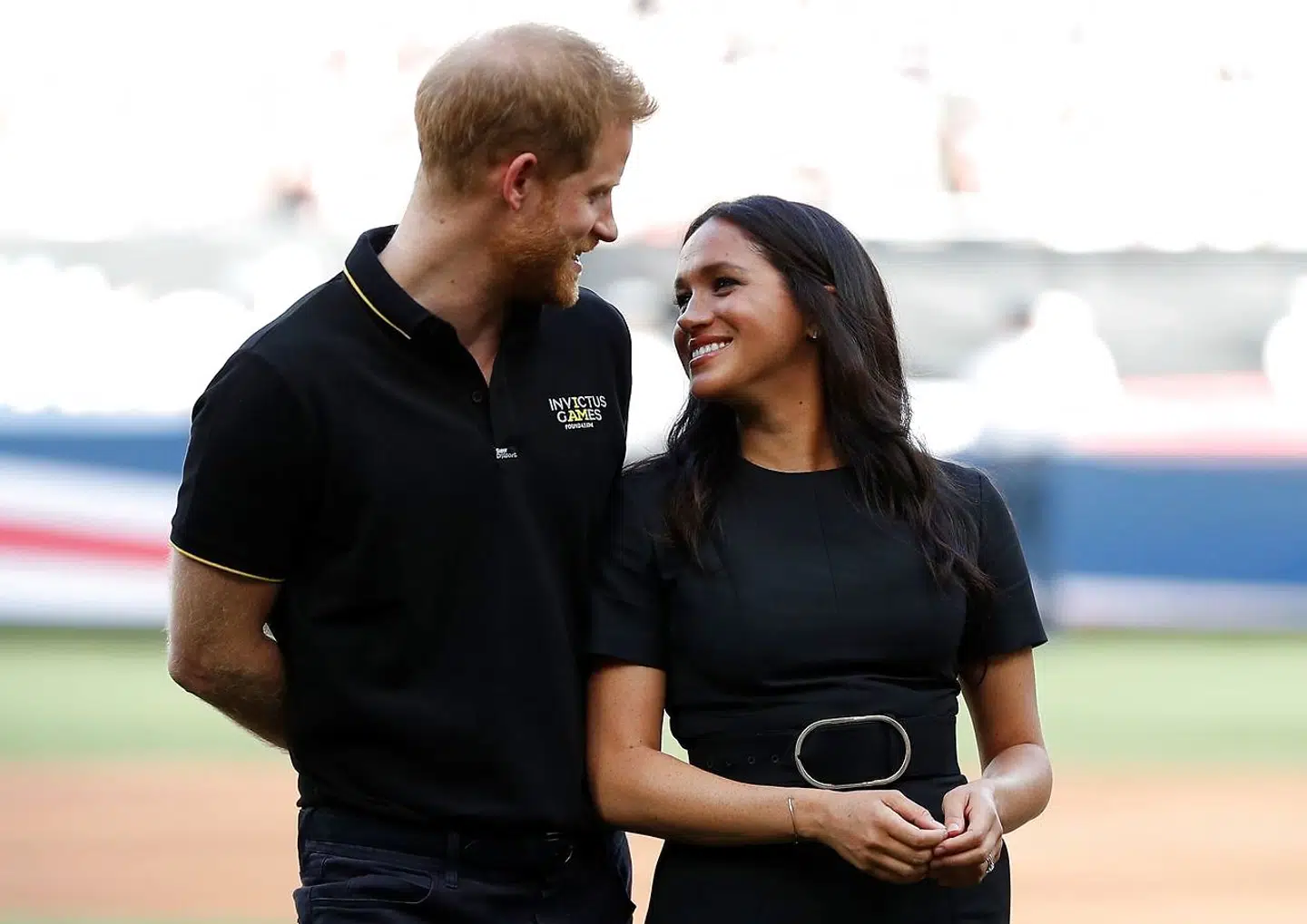 Harry og Meghan til baseball i New York den 29. juni.