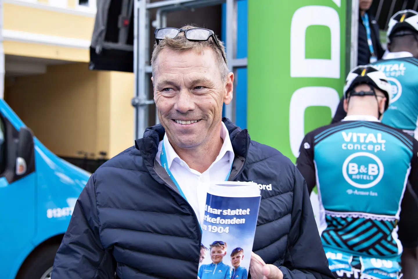 Løbesirektøren for PostNord Danmark Rundt, Jesper Worre, håber, at Danmark Rundt næste år får besøg af seks til otte World Tour-hold. Henning Bagger/Ritzau Scanpix