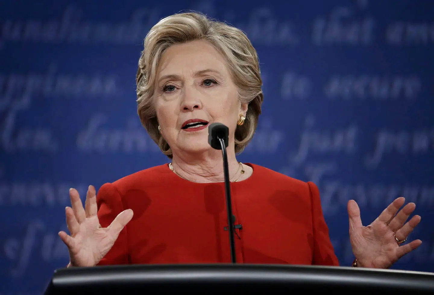 Stærk kvinde, Hillary Clinton. Blev som den første medlem af 'Nasty-klubben'.