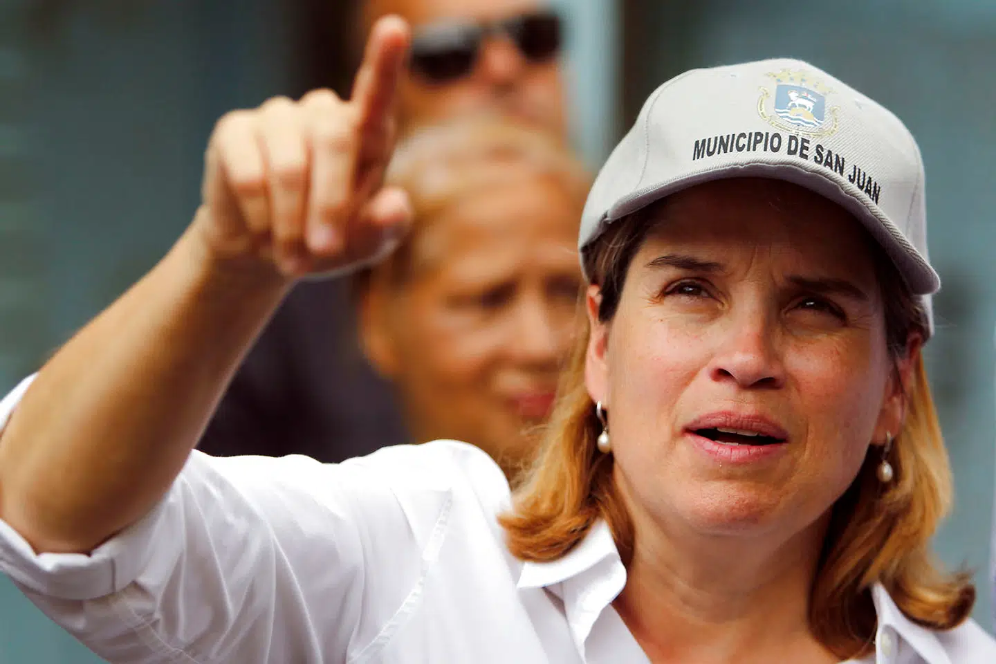 Stærk kvinde, Carmen Yulin Cruz, borgmester i San Juan, Puerto Rico.