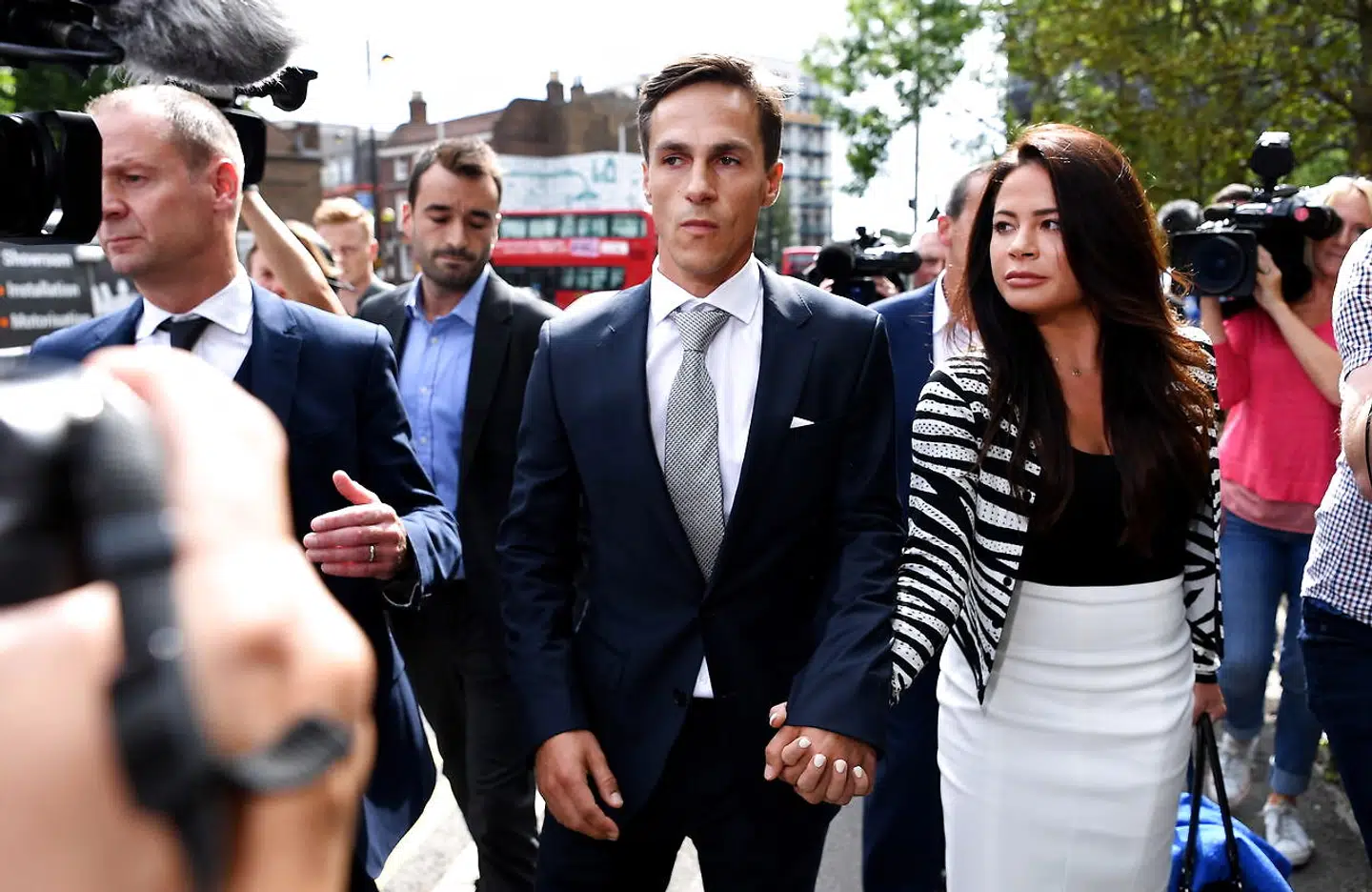 Thorbjørn Olesen ved Uxbridge Magistrates' Court, onsdag den 21. august 2019.