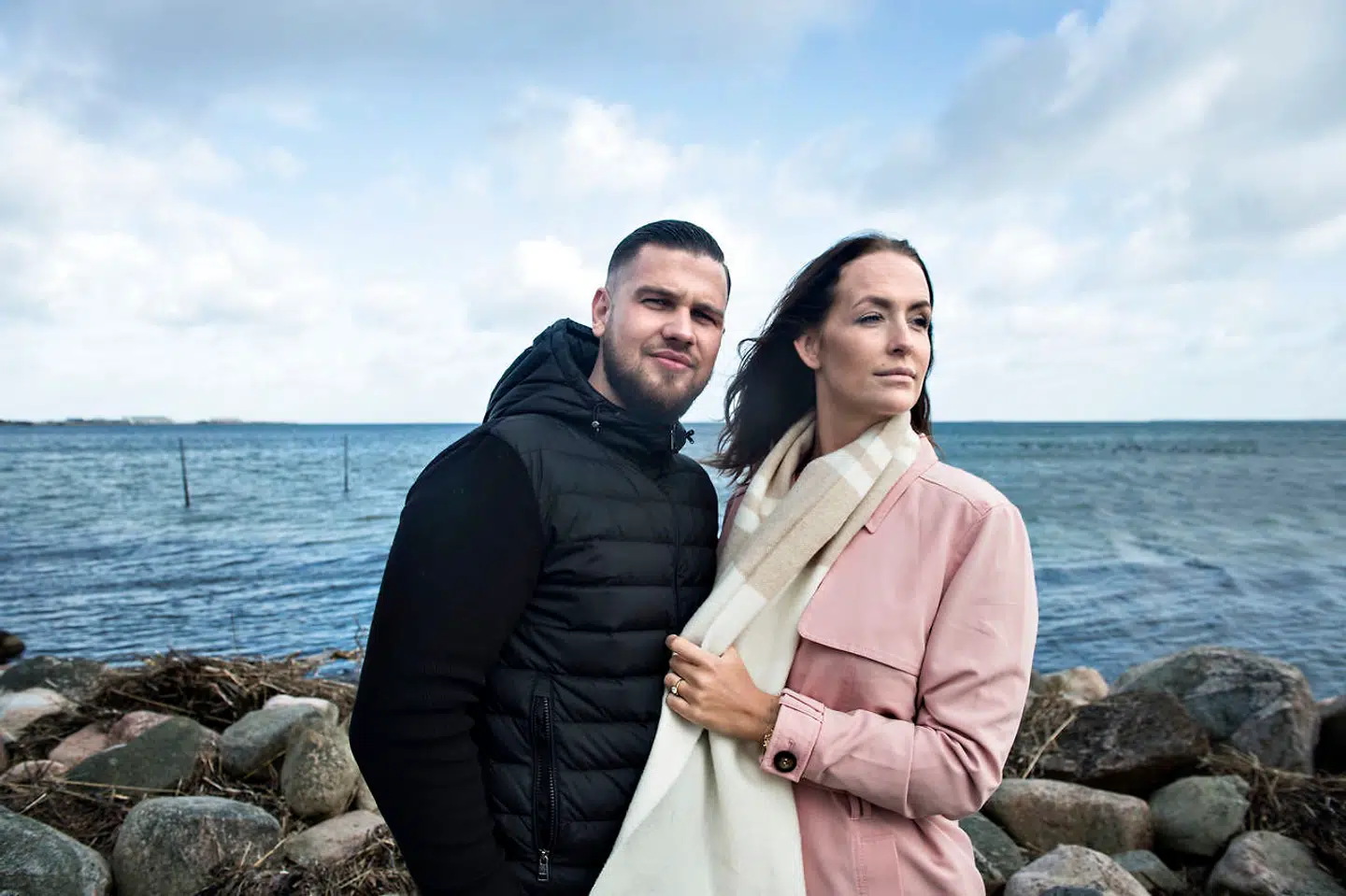 Cengiz og Stephanie er både blevet gift og har fået deres datter Alba i løbet af de 16. sæsoner, der har været af 'Familien fra Bryggen'. (Foto: Ida Guldbæk Arentsen/Scanpix 2017)
