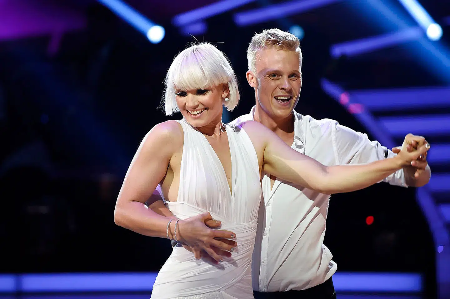 Sharin Foo deltog i 'Vild med dans' i 2015 sammen med danseren Frederik Nonnemann.