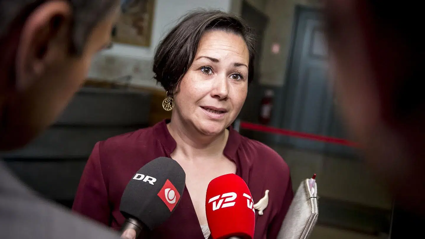 Aaja Chemnitz Larsen fra det grønlandske Inuit Ataqatigiit.