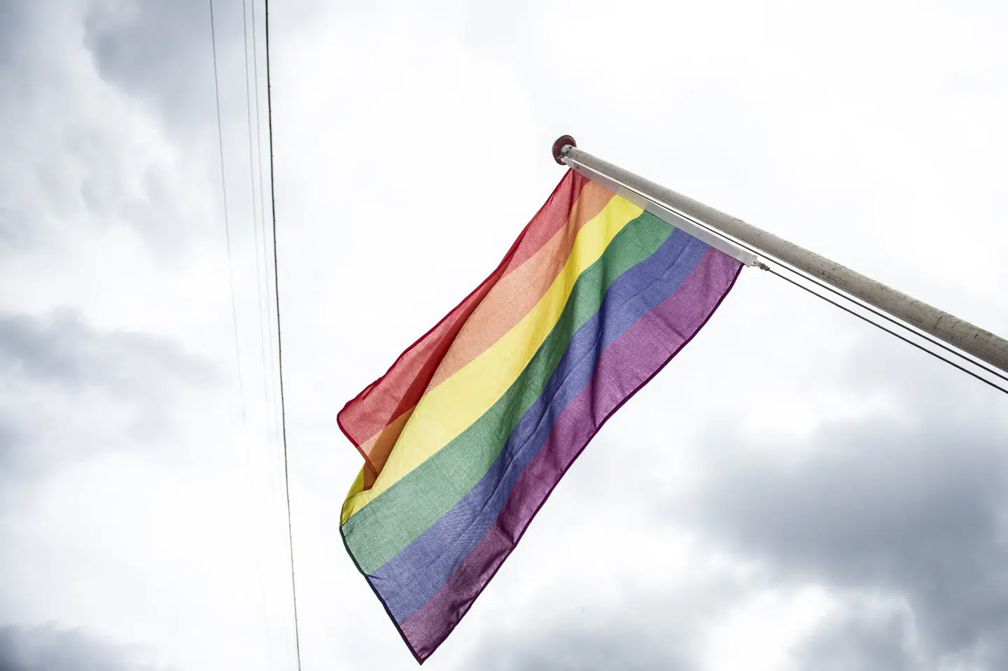 Det regnbuefarvede flag kommer heller ikke i år til at vaje over Christiansborg under Copenhagen Pride. Mads Claus Rasmussen/Ritzau Scanpix