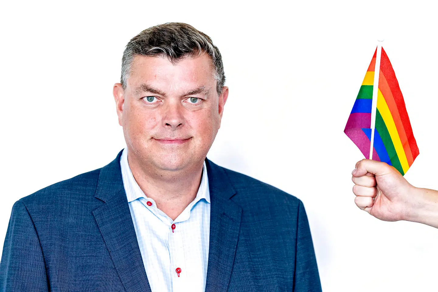 Mogens Jensen (S) havde et par kvinde-kærester i sine tidligere 20'ere, men fandt hurtigt ud af, at det ikke var det rette for ham.