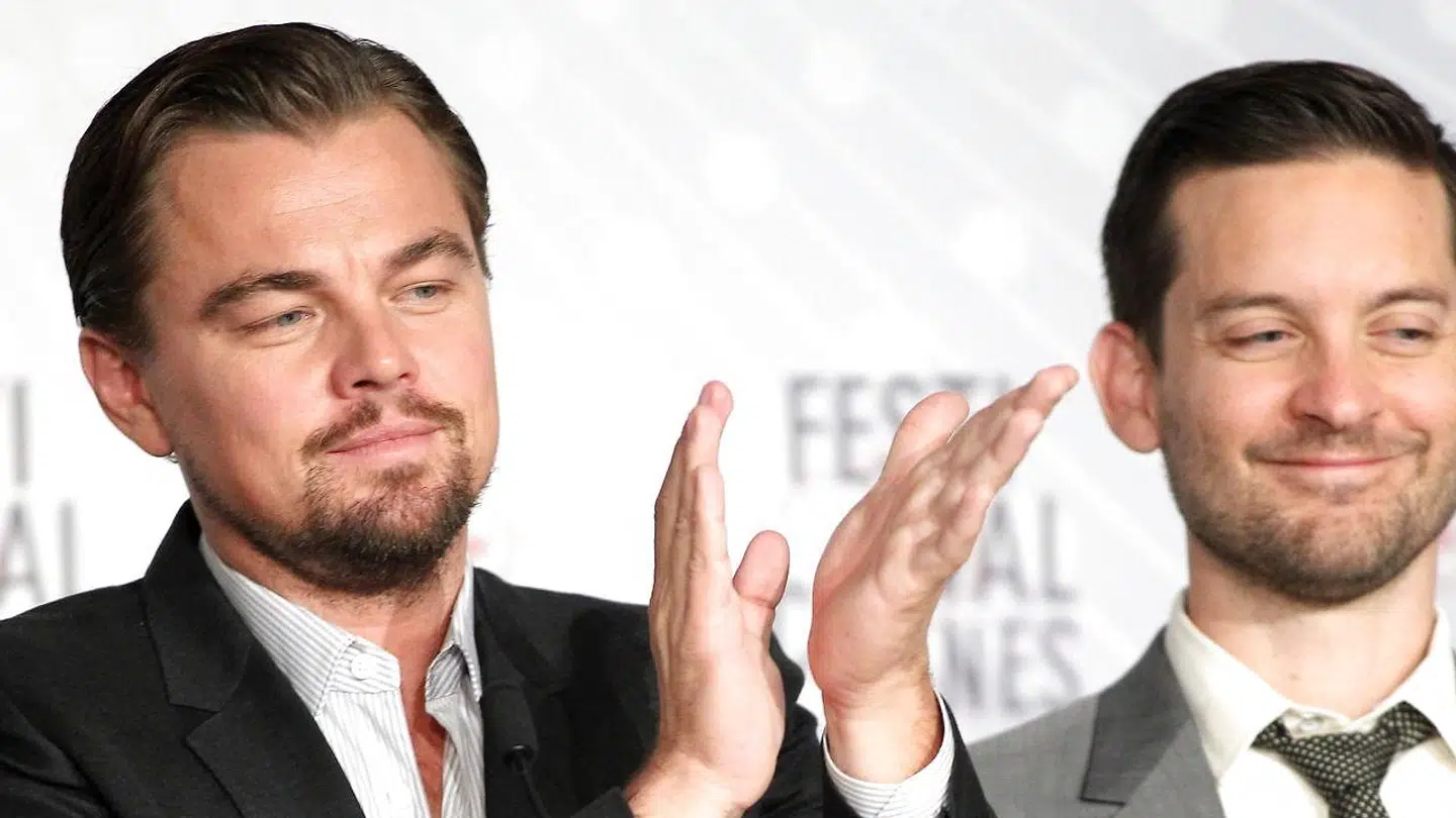 Leonardo Dicaprio (tv.) og Tobey Maguire (th.)