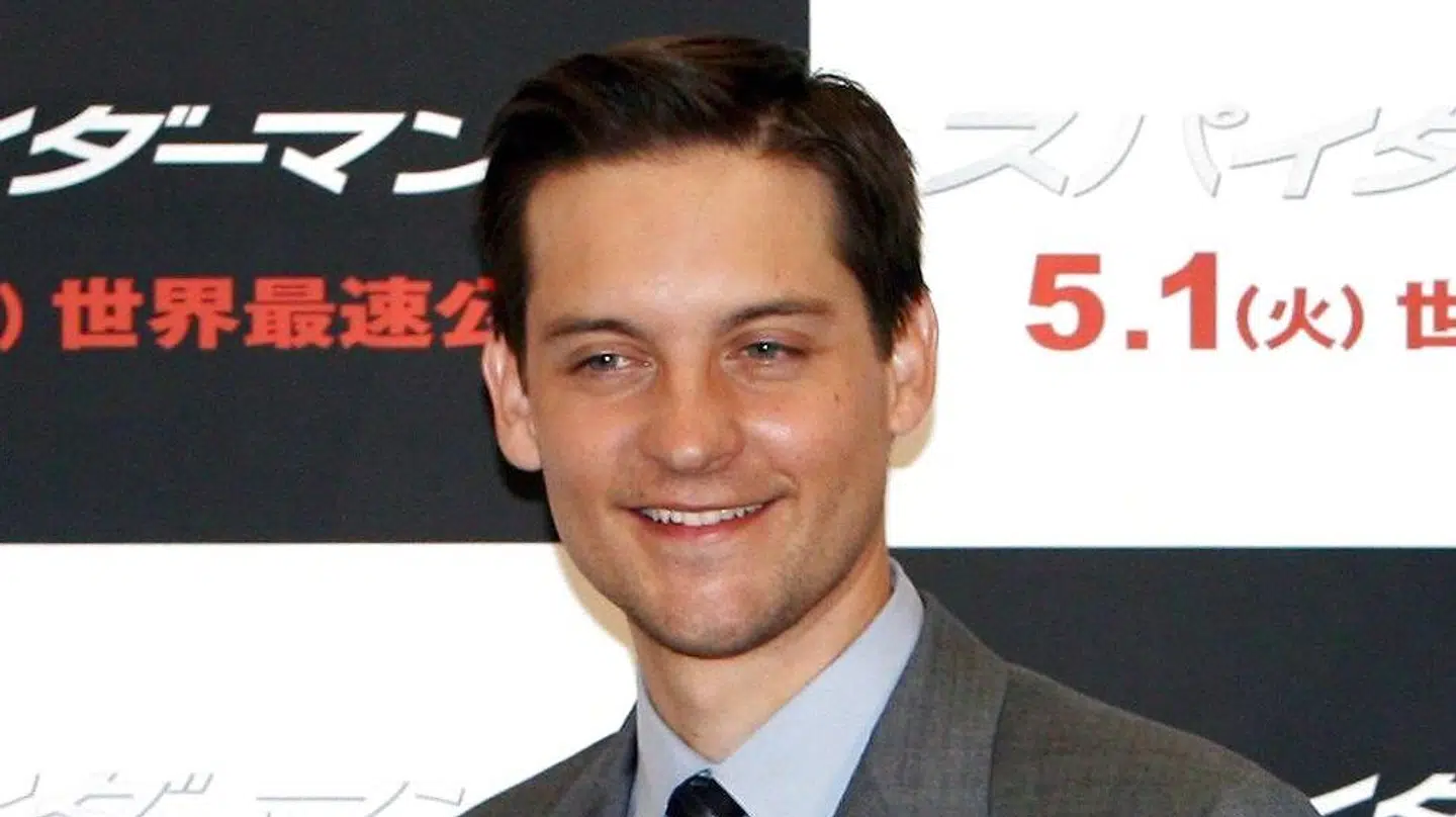 Tobey Maguire til premieren på 'Spiderman 3' i Tokyo.