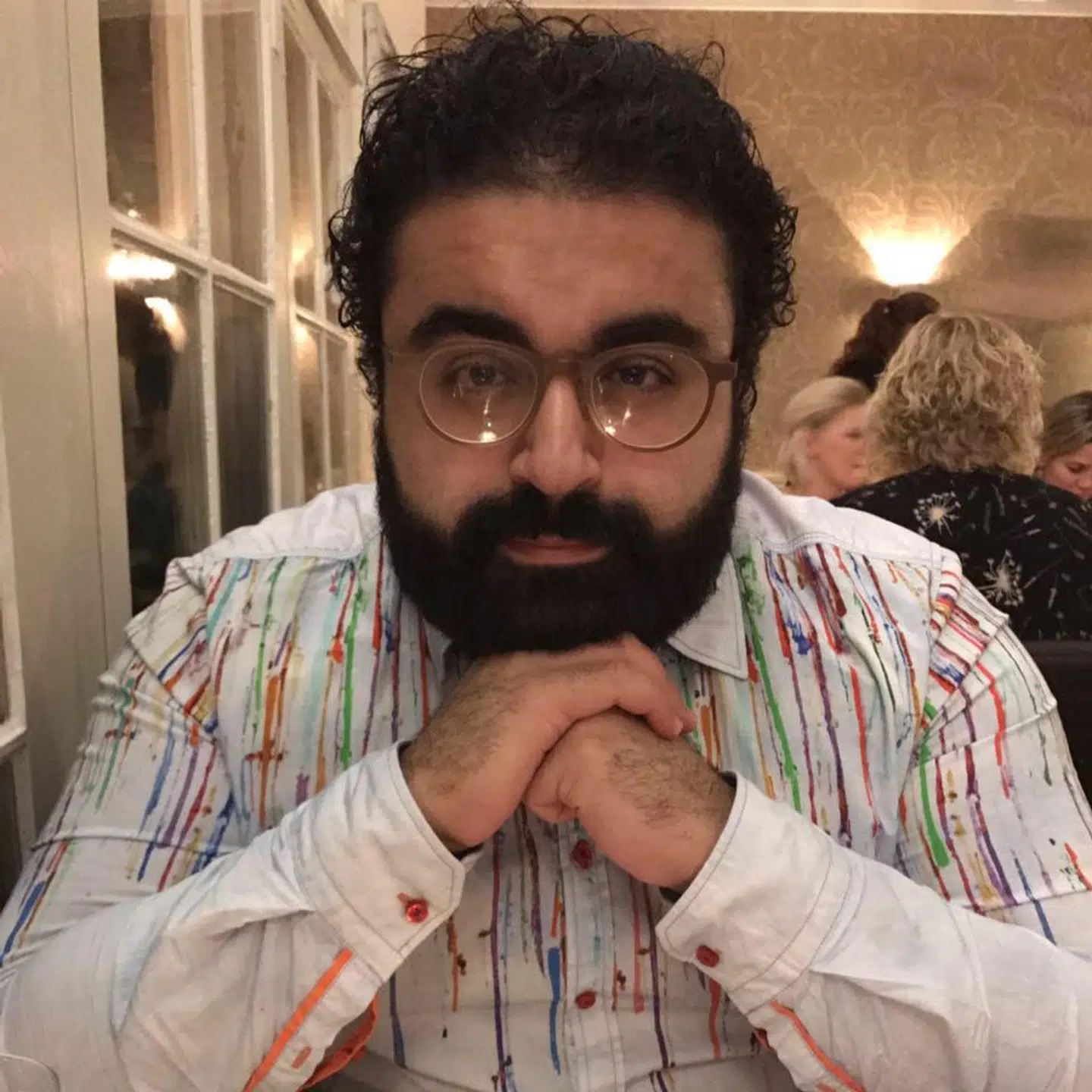 Vold er desværre ikke noget nyt for Ahmad Mahmoud. Han har tidligere fortalt åbent om, at hans far tæskede ham jævnligt, da han var barn. (Privatfoto)