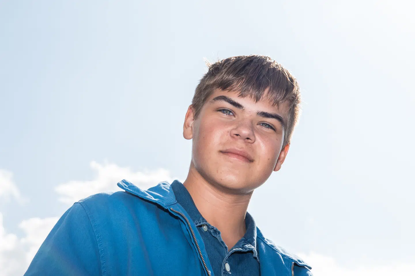 Chris Burton skal efter sommerferien starte i 1.g på Ordrup Gymnasium. Ida Marie Odgaard/Ritzau Scanpix