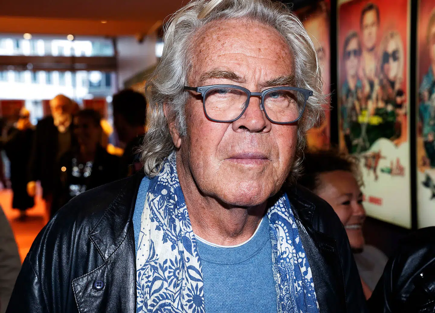 Jørgen Leth til gallapremiere i Imperial på Quentin Tarantinos "Once Upon A Time In Hollywood". Tirsdag den 13. august 2019.