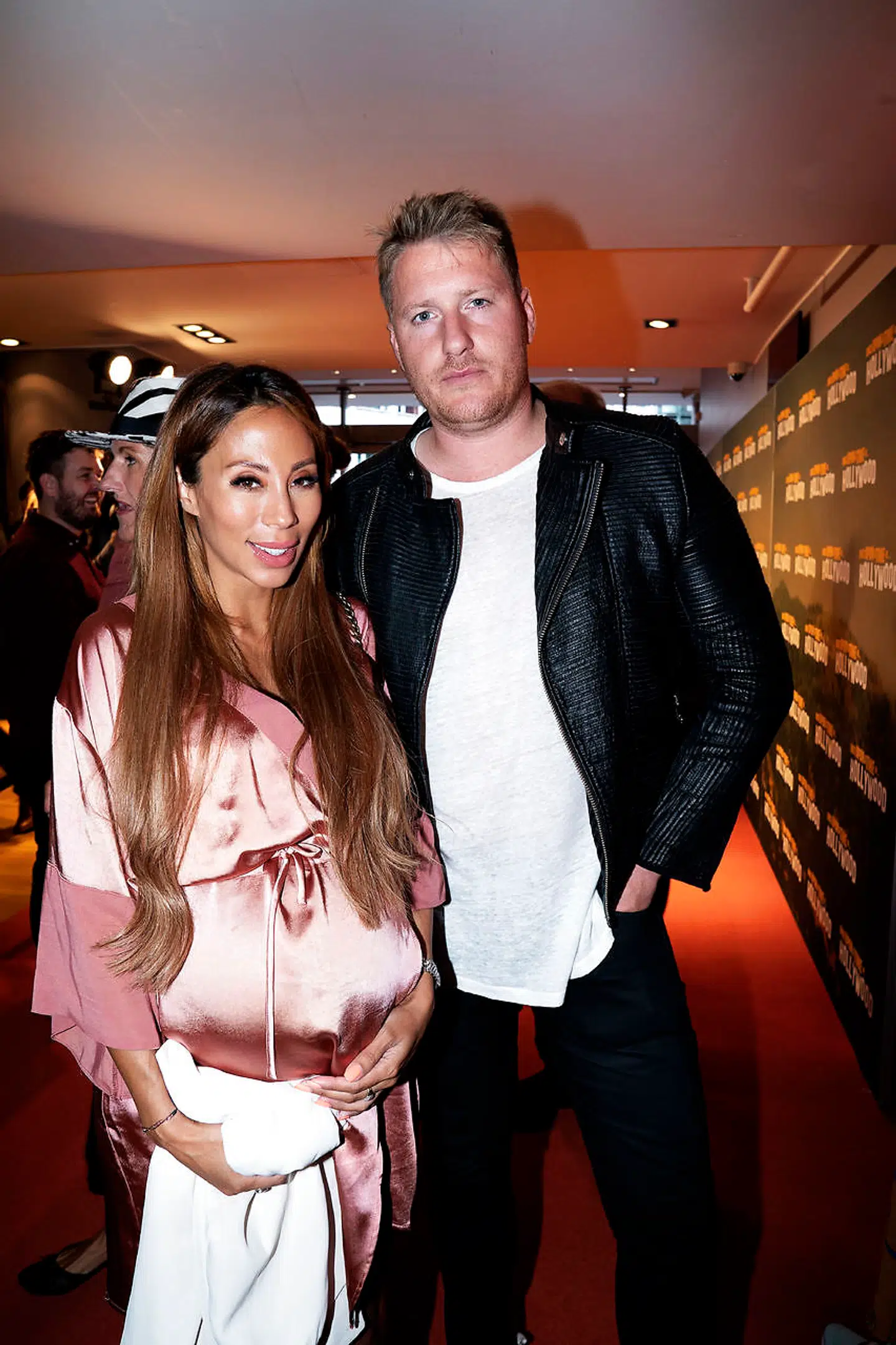 Jackie Navarro og Rasmus Møller til gallapremiere i Imperial på Quentin Tarantinos "Once Upon A Time In Hollywood". Tirsdag den 13. august 2019.