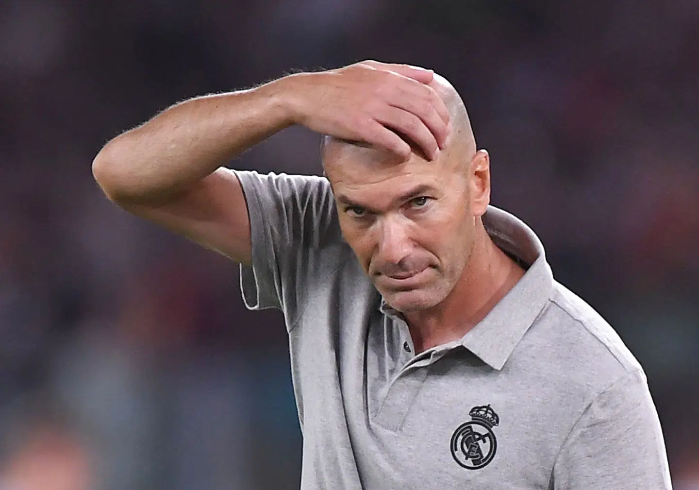 Zinedine Zidane må klø sig i håret over Bales situation i Real Madrid - også selvom han ikke har noget hår.