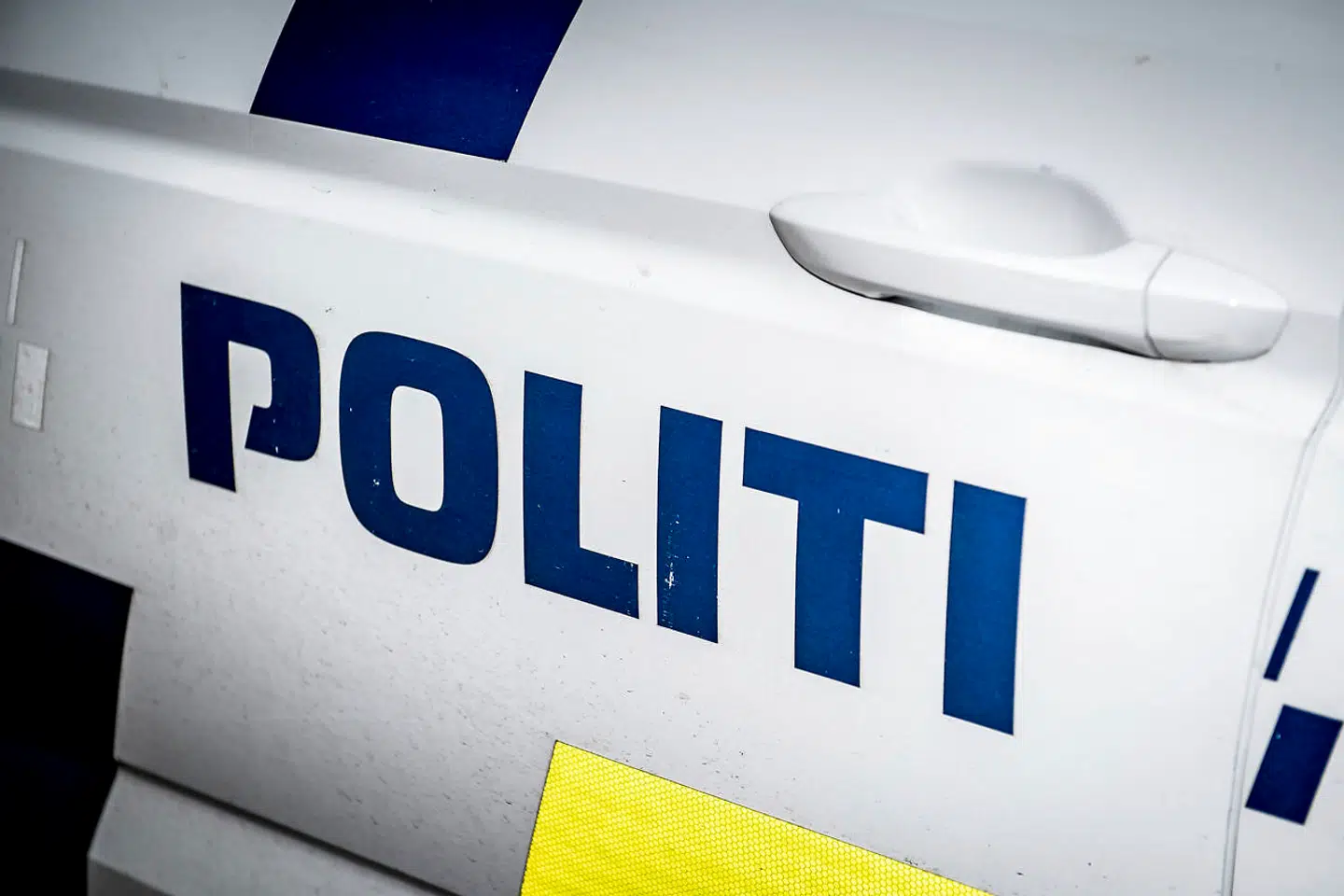 Politibil ved Københavns Byret, mandag den 4. marts 2019.