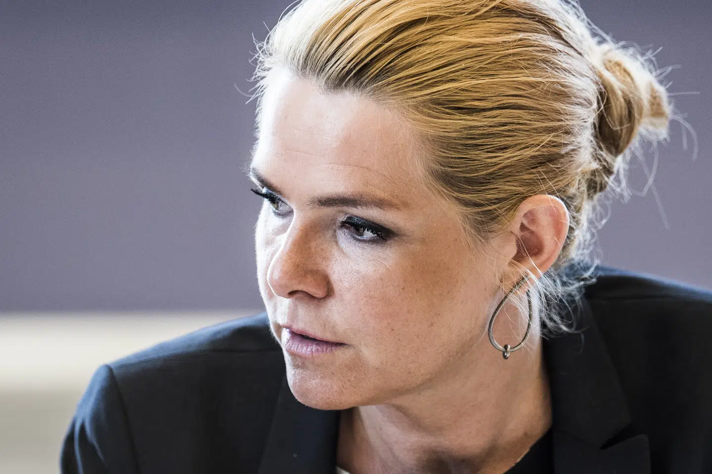 Tidligere udlændinge- og integrationsminister Inger Støjberg (V) bliver Venstres retsordfører, oplyser partiets pressetjeneste. Hun forsøgte mandag at blive en del af gruppeledelsen, men måtte se sig slået af Sophie Løhde, der fik posten som gruppenæstformand. (Arkivfoto). Ida Marie Odgaard/Ritzau Scanpix