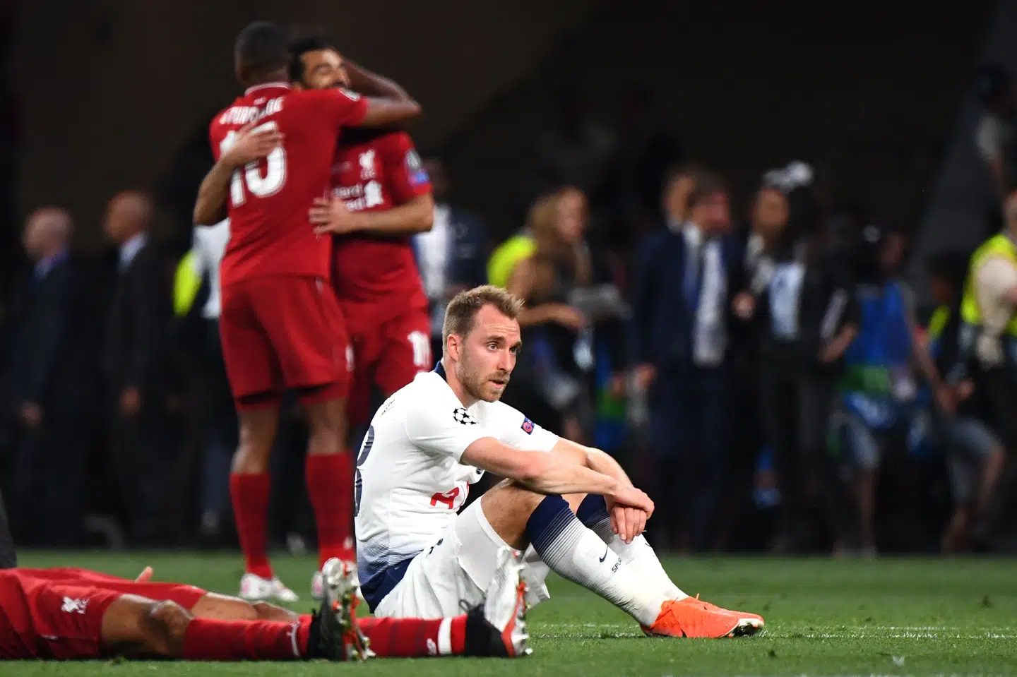 Tottenhams Christian Eriksen var med til at tabe finalen til Liverpool i sidste sæsons Champions League. Gabriel Bouys/Ritzau Scanpix