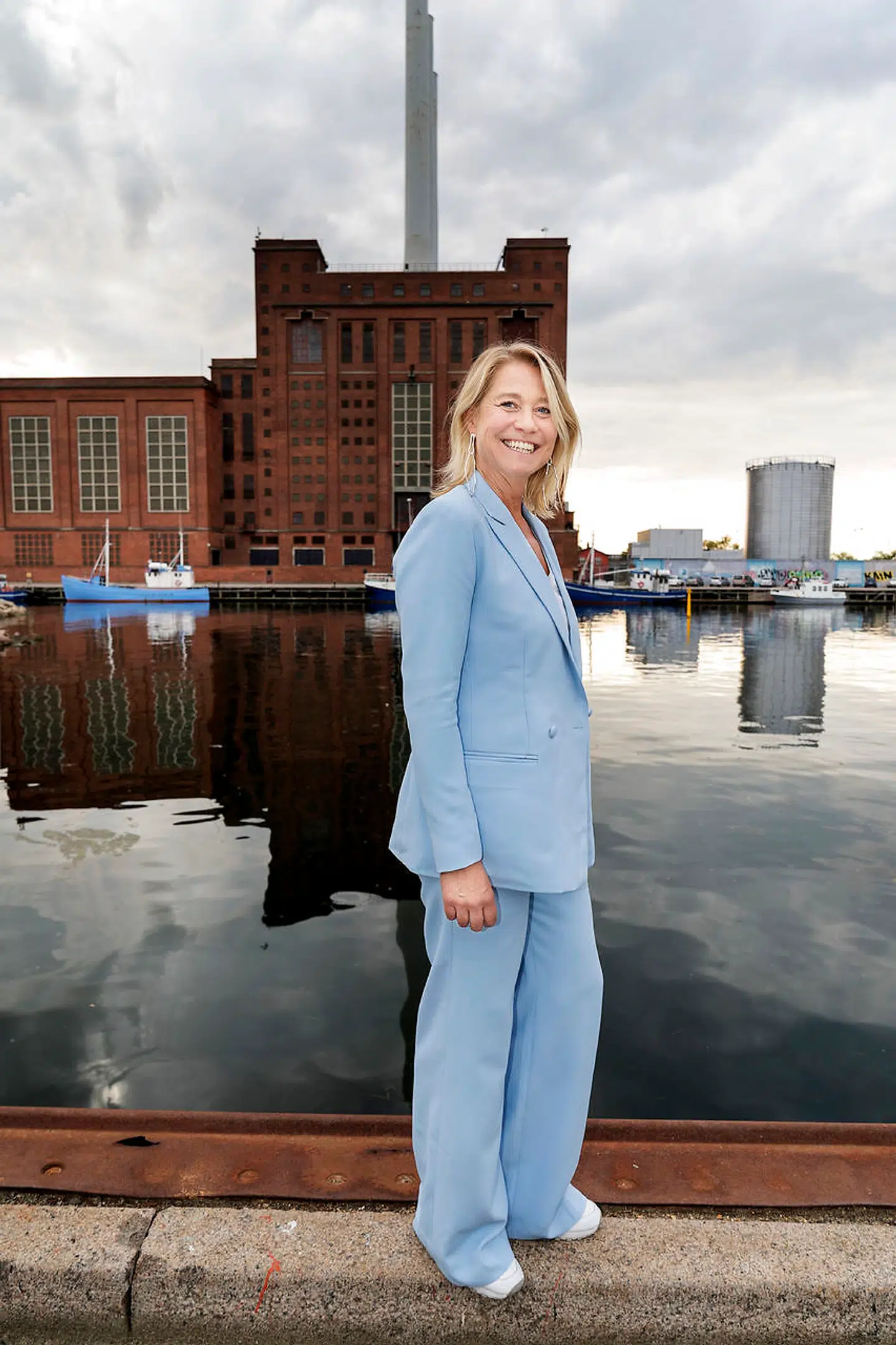 Trine Dyrholm promoverer gerne danske designere i udlandet.