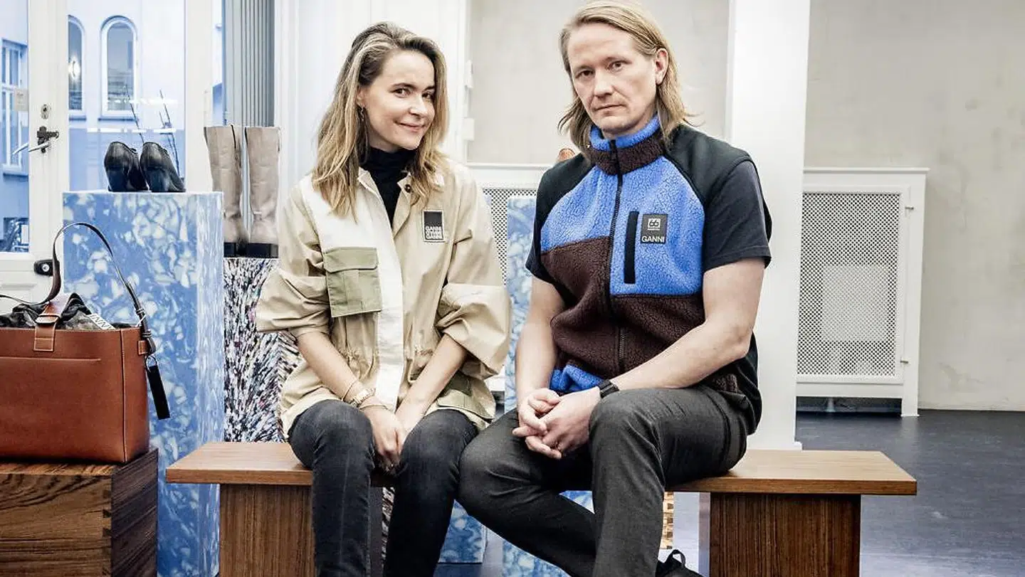 Nicolaj og Ditte Reffstrup har fået gjort Ganni til en kæmpe succes.