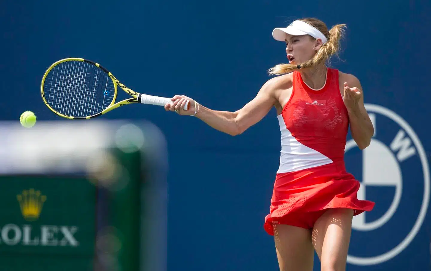 Caroline Wozniacki deltager i denne uge ved Rodgers Cup i Toronto.