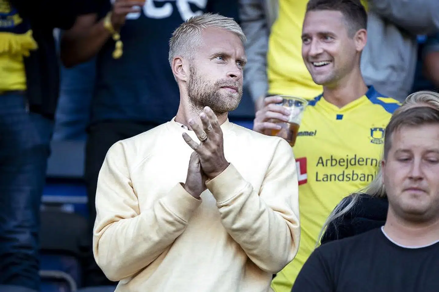 Johan Larsson var tilskuer til Brøndbys Europa League-kvalkamp mod FC Inter Turku.
