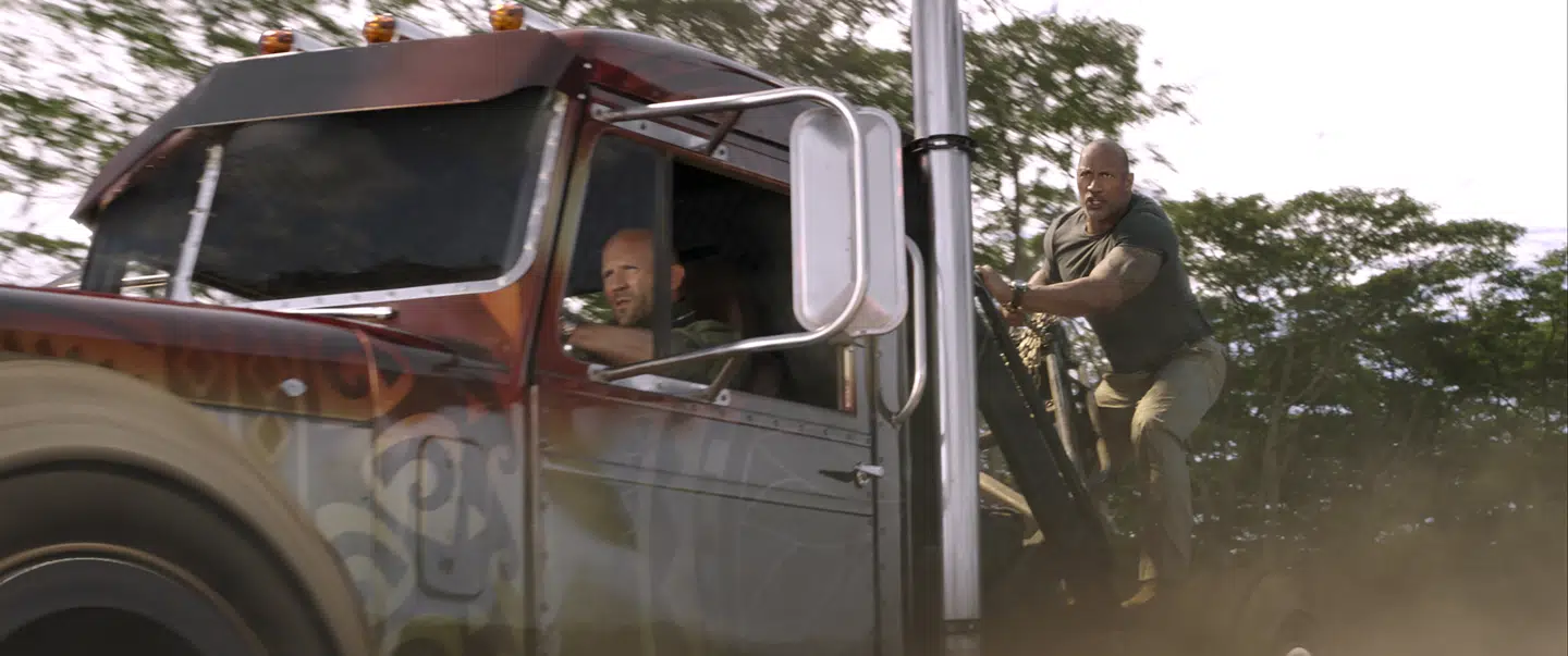 Den nye 'Fast & Furious'-film er spækket med actionscener.