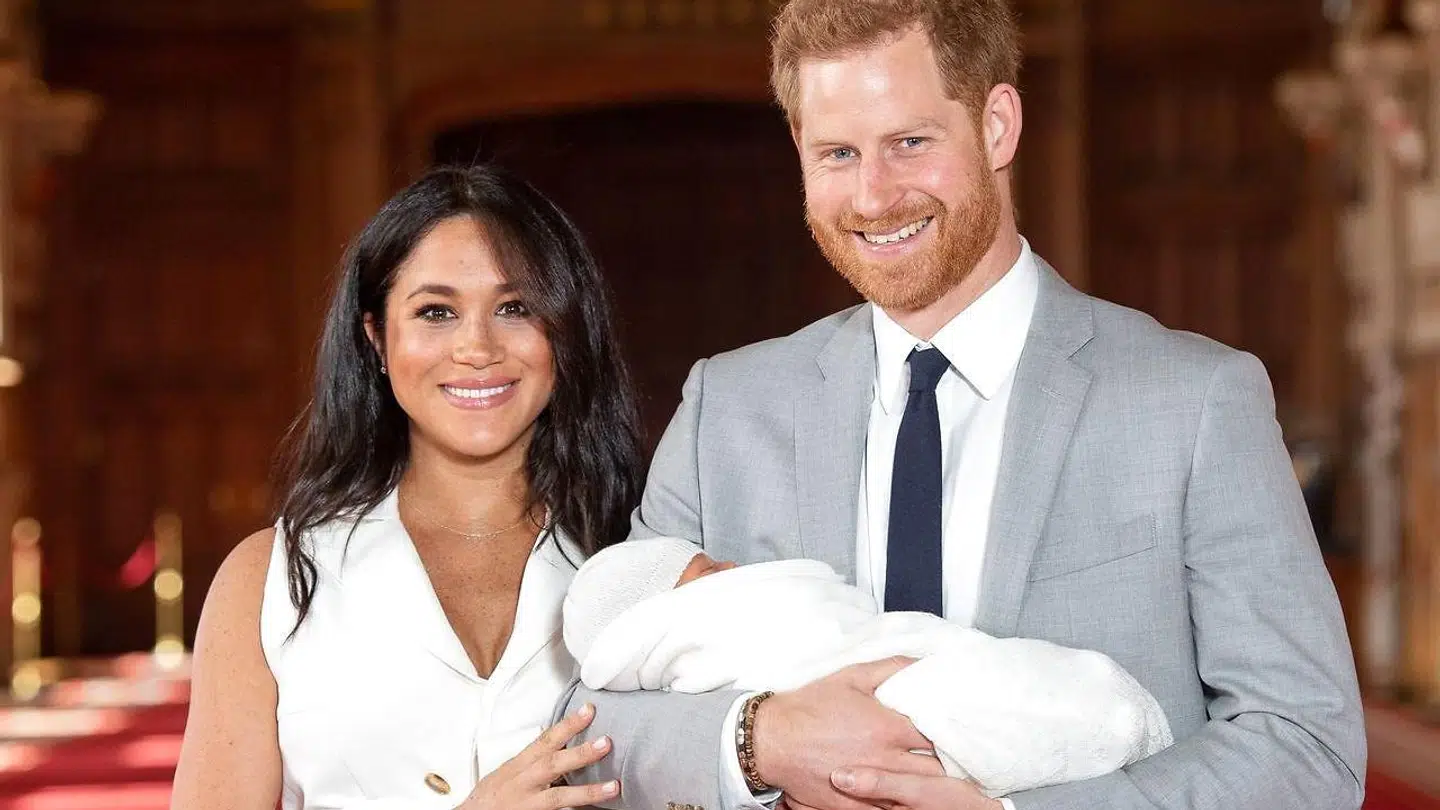 Et af de første billeder taget af Meghan, prins Harry og deres lille søn.