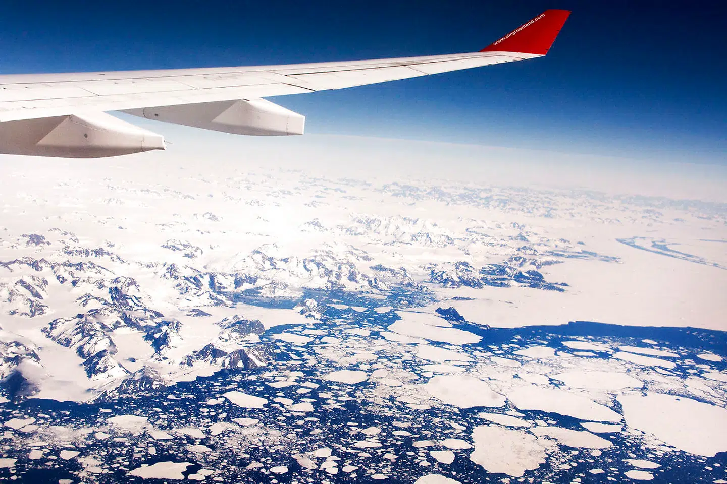 Arkivfoto af havis ved Grønlands østkyst. Området omkring Arktis har fået stor interesse fra både USA's Kinas og Ruslands side.