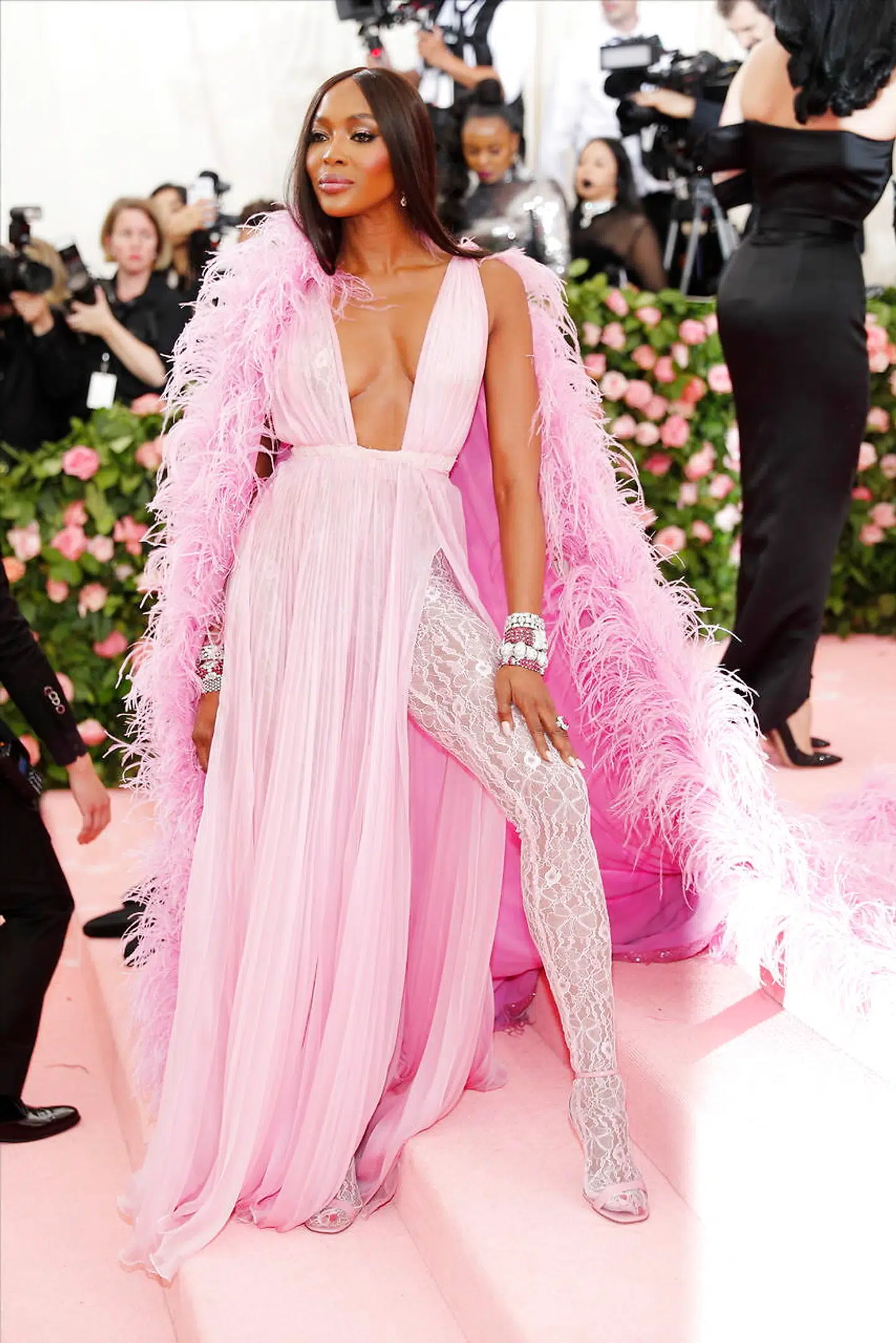Naomi Campbell til Met Galla i 2019.
