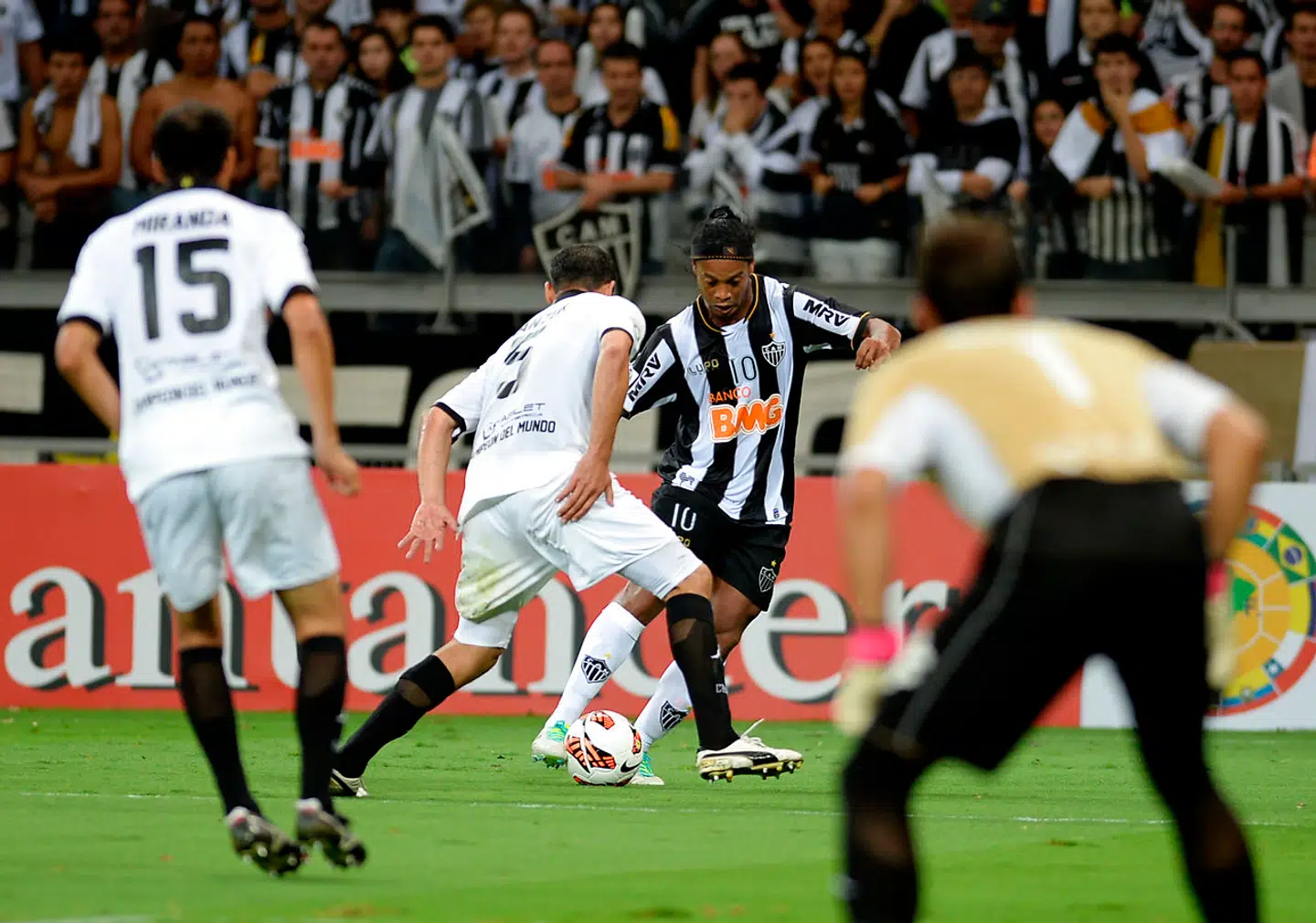 Ronaldinho i sin tid i Atletico Mineiro.