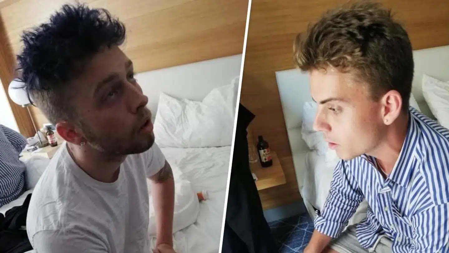 Gabriel Christian Natale-Hjorth, 18, og Finnegan Lee Elder, 19.