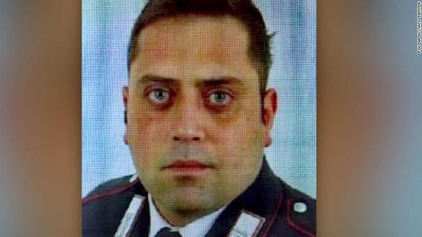 Mario Cerciello Rega i tjeneste